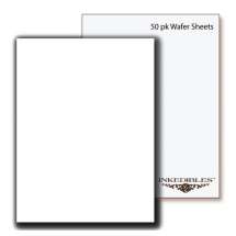 Inkedibles Premium REGULAR Wafer Sheets (Wafer Paper) (50 pack, A4) 0.3mm